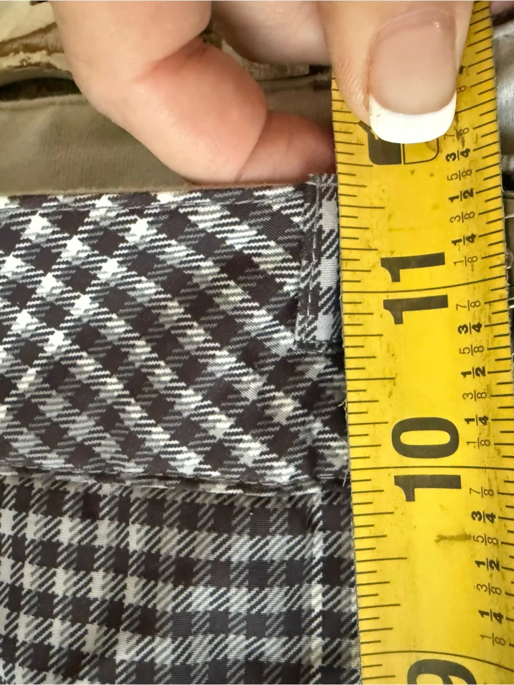 Burton Men's Black & White Gingham Snowboarding Snow Ski Pants Medium